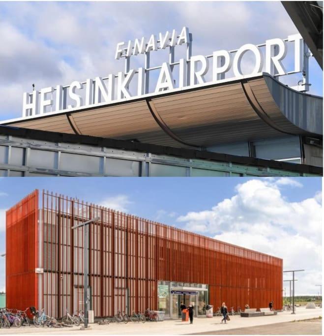 New Studio Cherry Near Helsinki Airport In Kivistoe Βάνταα Εξωτερικό φωτογραφία